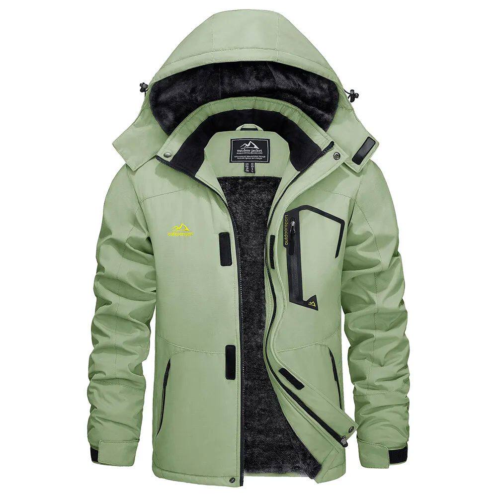 Men's Winter Ski Jacket Waterproof Warm Thick Fleec