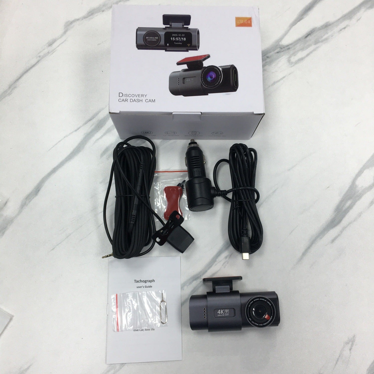 High definition Front and rear Dual Recording  WiFi Smartphone Connectivity  A Hidden In-car Dash Cam