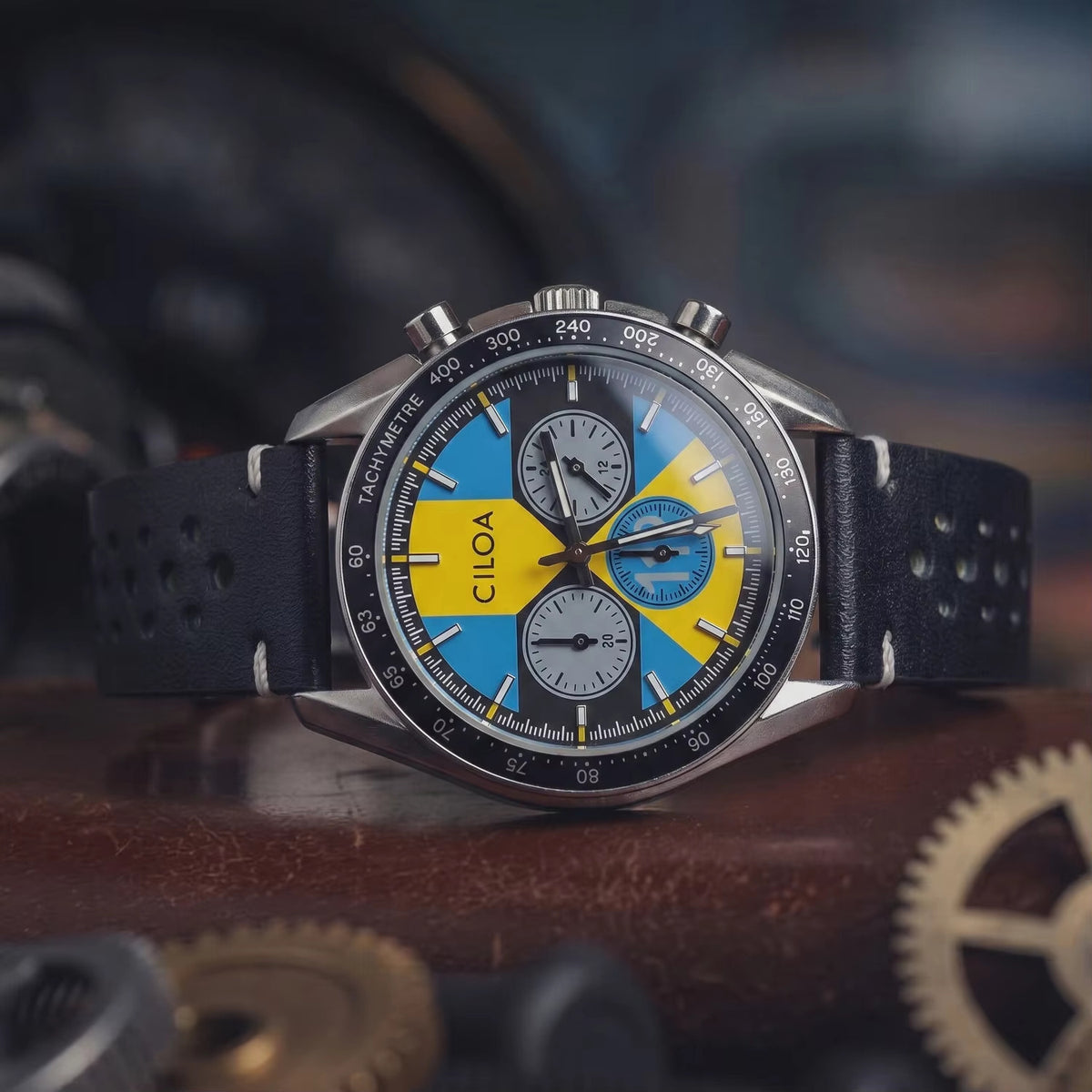 Ciloa Mens High-end Tritium Watch