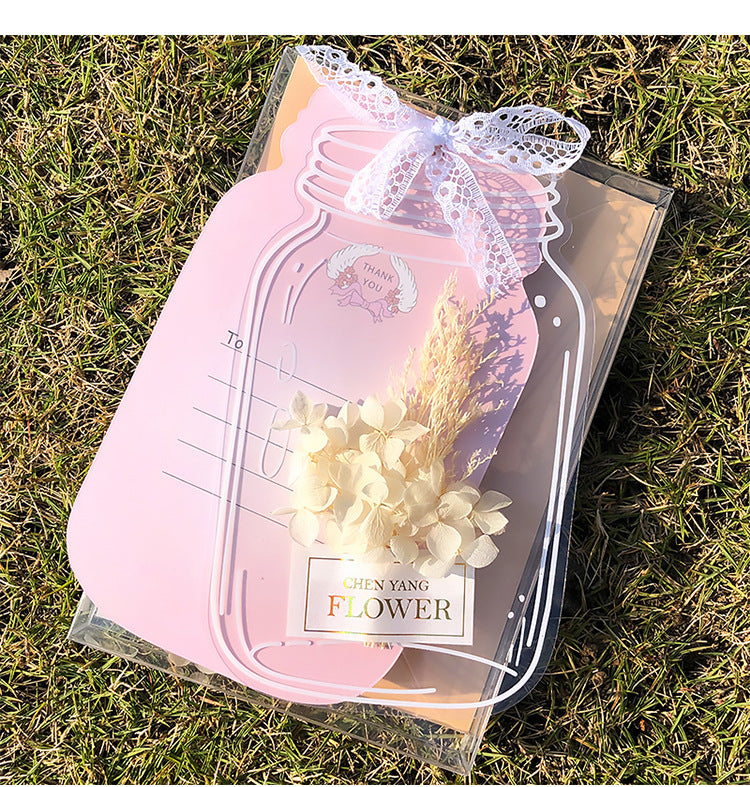 Boxed Greeting Card Pick Up A Petal Birthday Greeting Student Gift Blessing Card Message Card