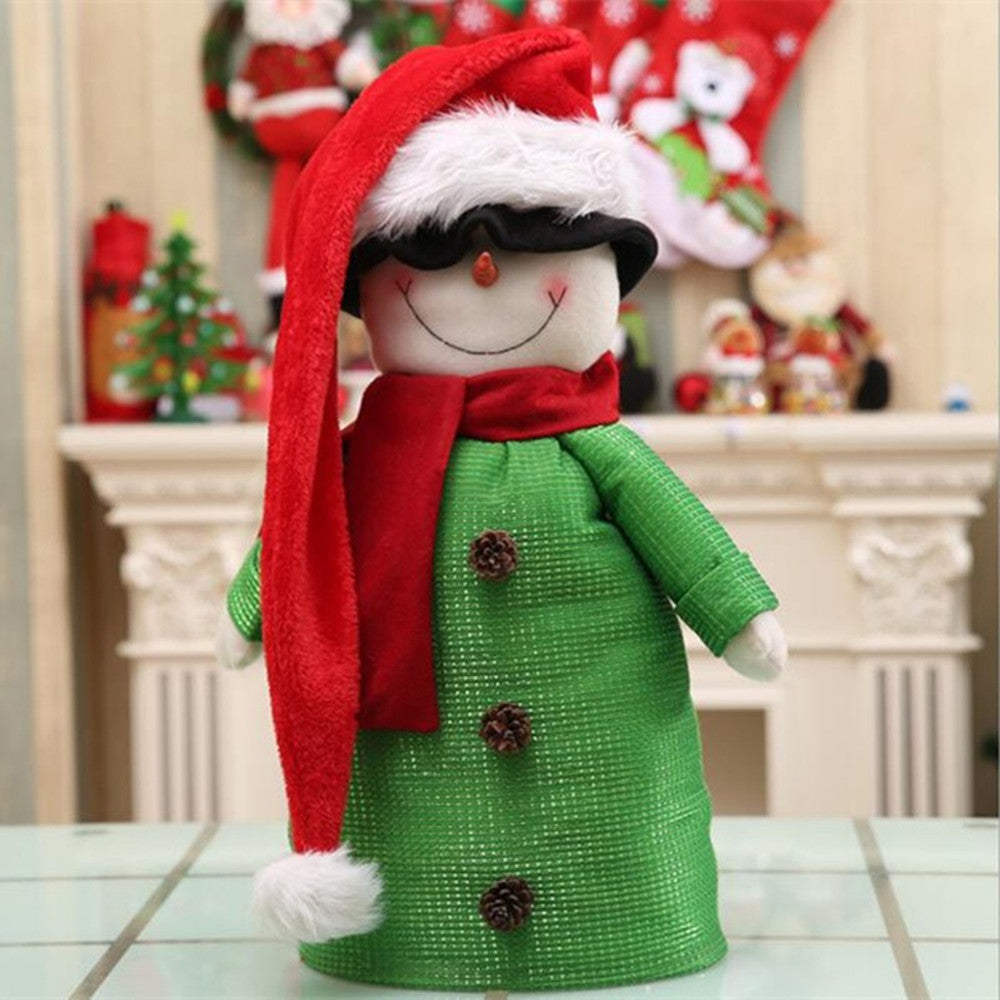 Kids' Long Plush Santa Hat