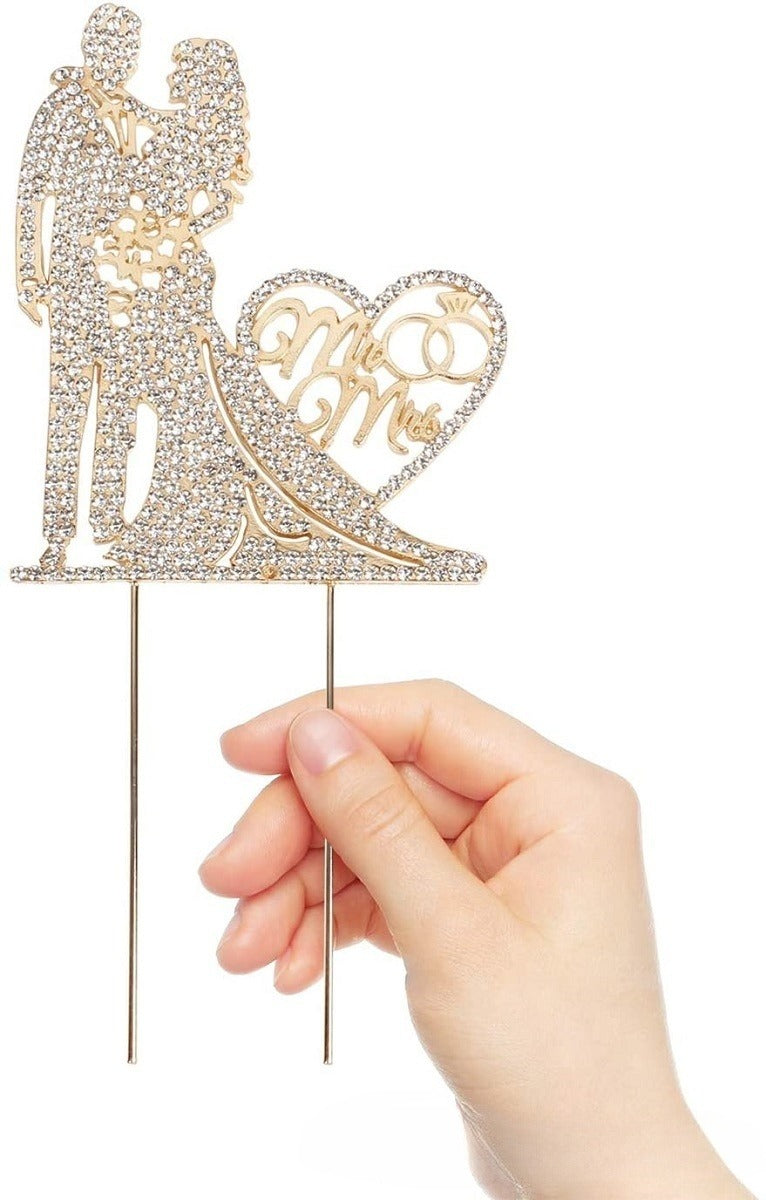 Bride And New Love Wedding Cake Insert