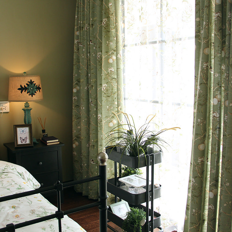 American Country Rustic Style Curtains