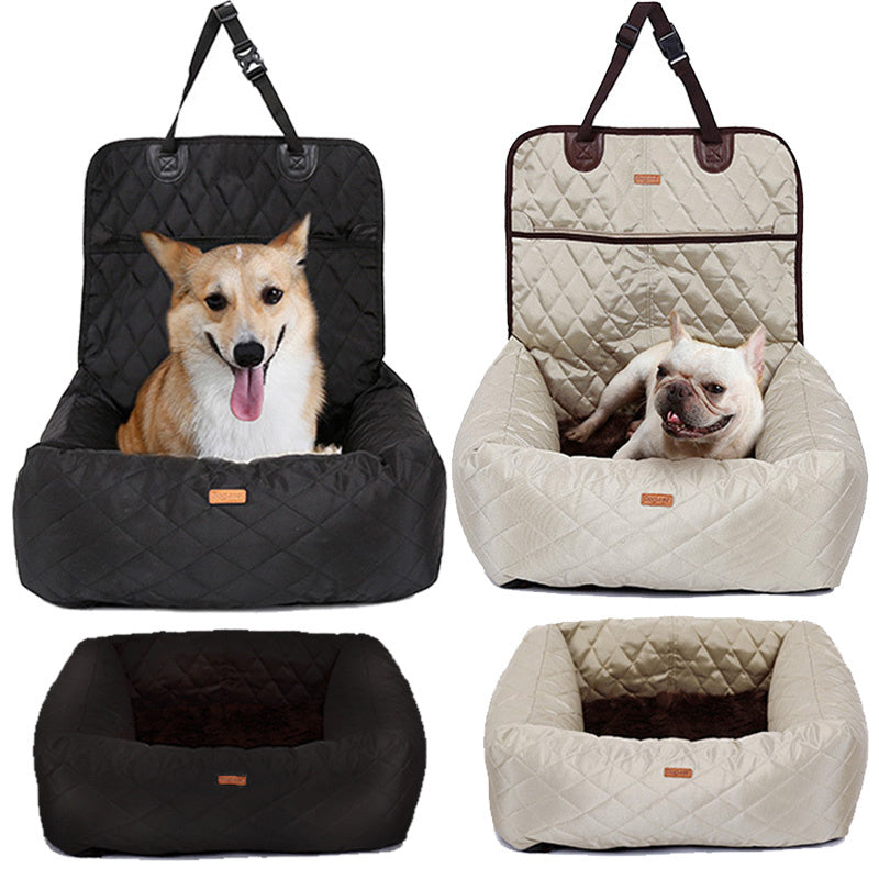 2-in-1 Folding Pet Car Seat Pad