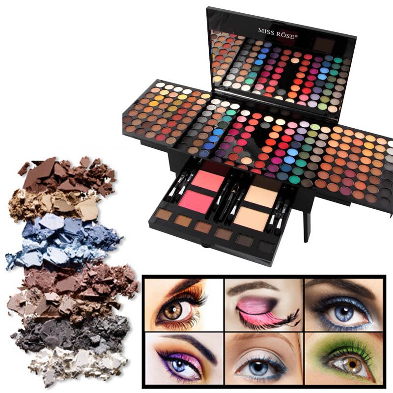 180-Color Piano Eyeshadow and Blush Makeup Palette