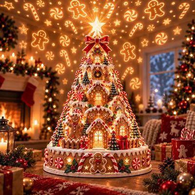 Christmas Village Projection Ornament