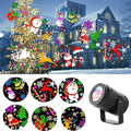 Rotating Snowflake LED Projector Light (US Plug)