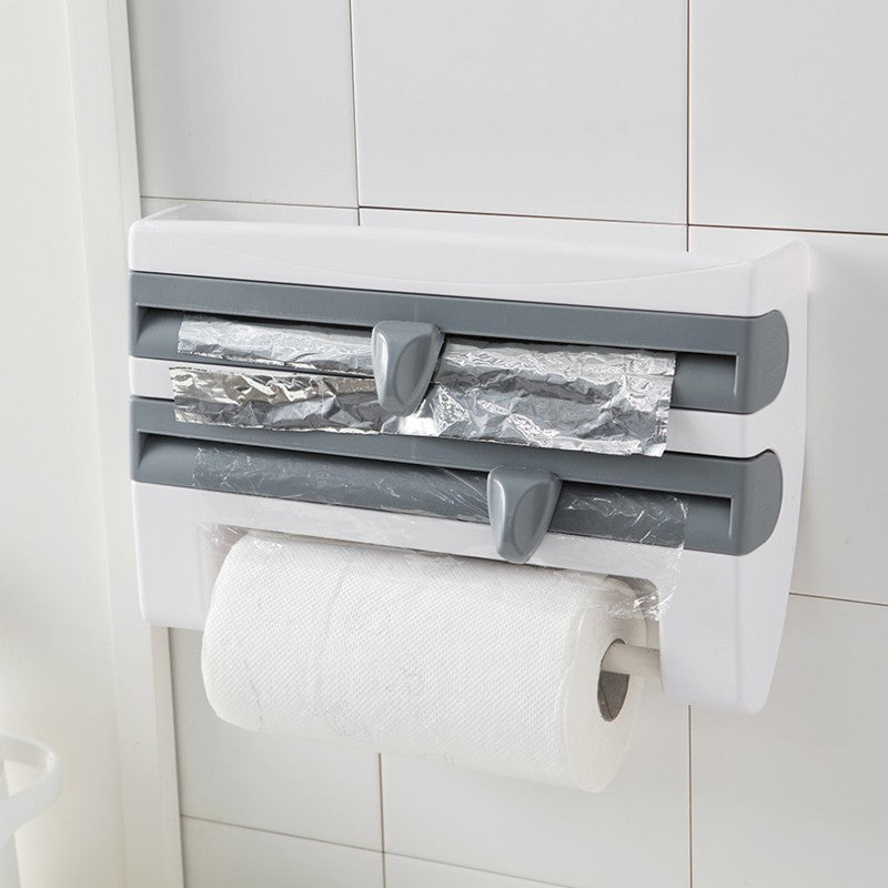4-in-1 Kitchen Roll & Wrap Dispenser