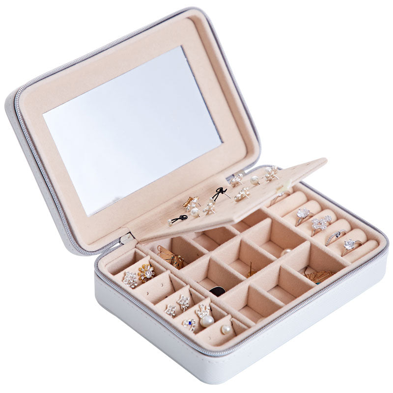 Multi-Compartment Jewelry Storage Box