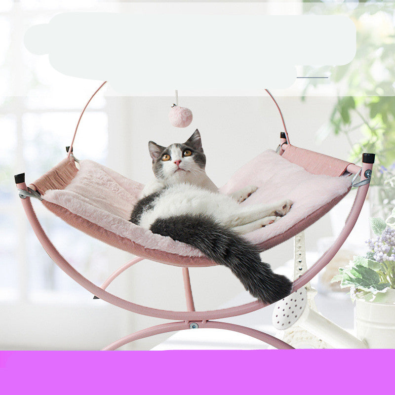 Four-Season Cat Recliner Bed