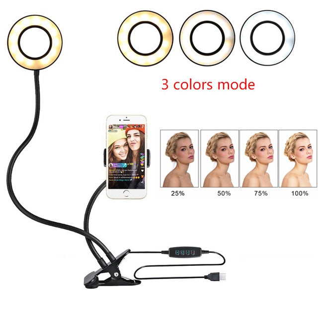 LED Selfie Ring Light with Stand