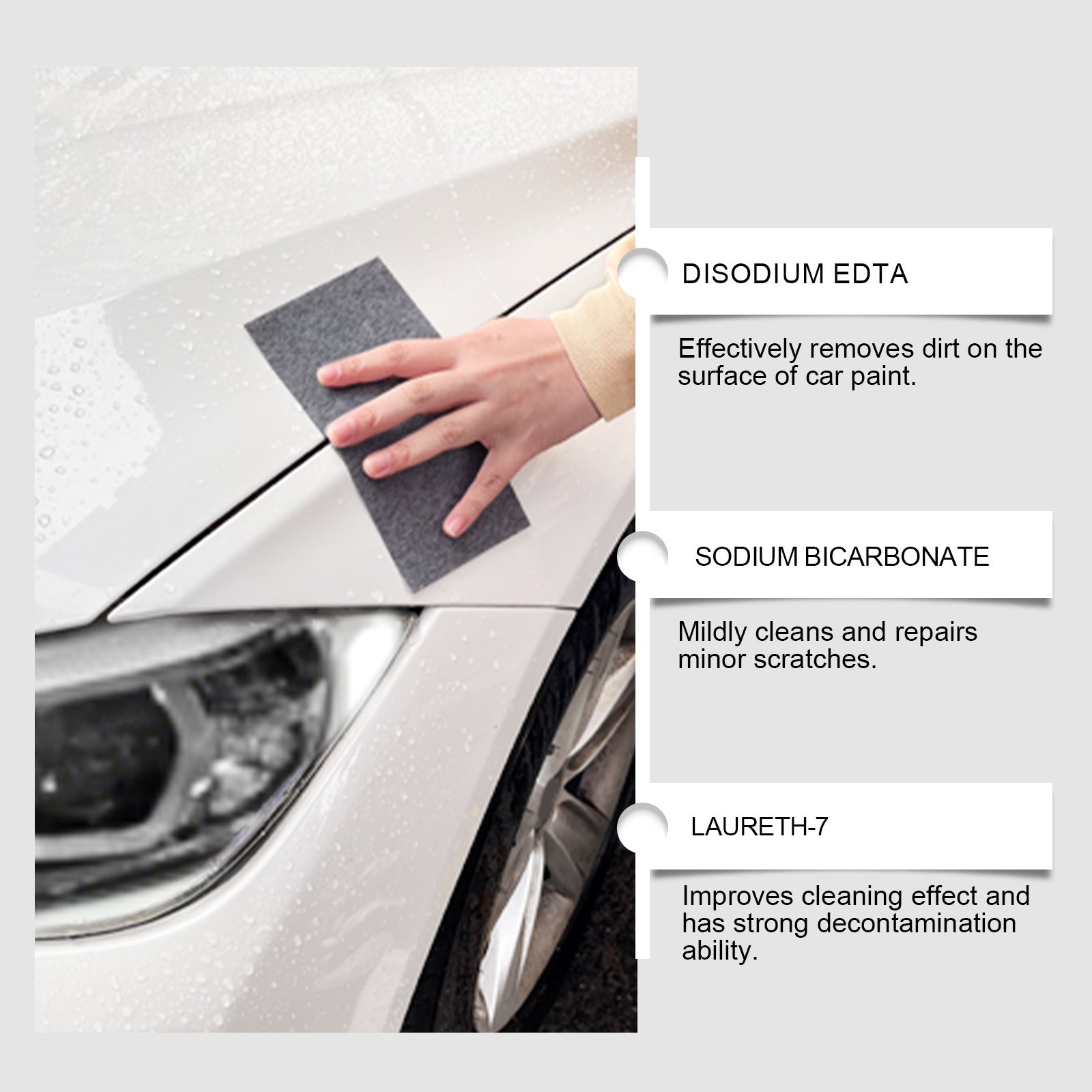 HOMONTH Nano Glitter Cloth Car Scratch Kit  Car Paint Scratch Polishing And Maintenance Agent Foreign Trade & Cross-border