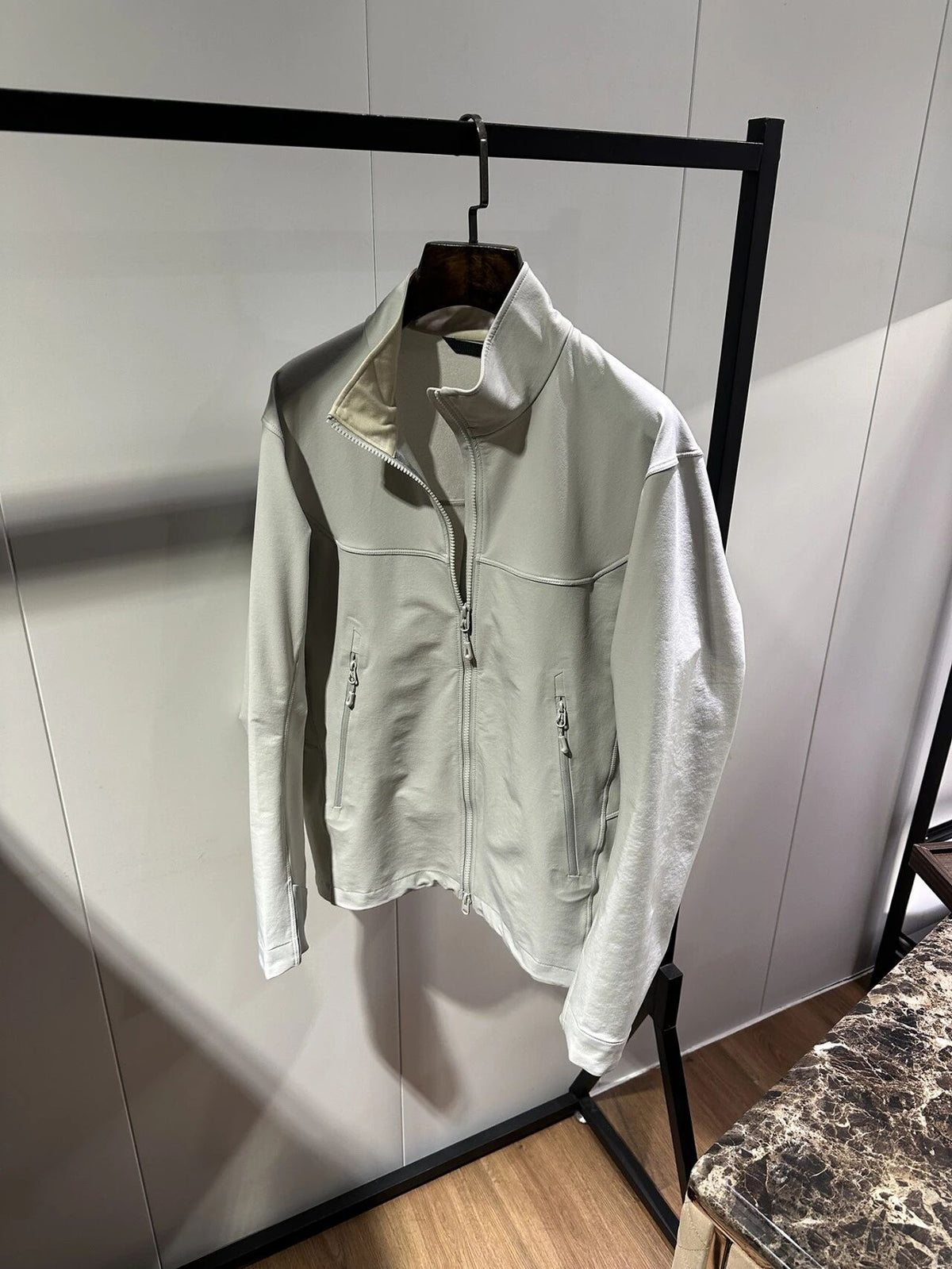 Men's Slim-Fit Fleece-Lined Softshell Jacket