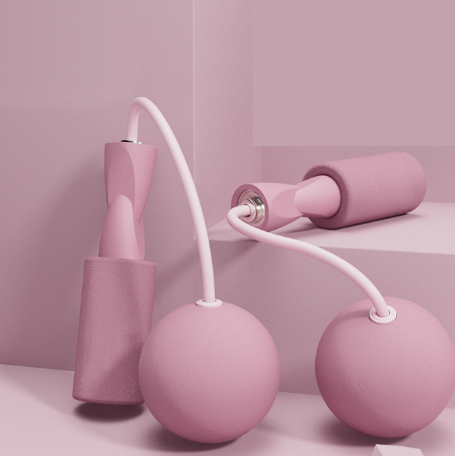 Cordless Dual-use Skipping Rope for Home Fitness