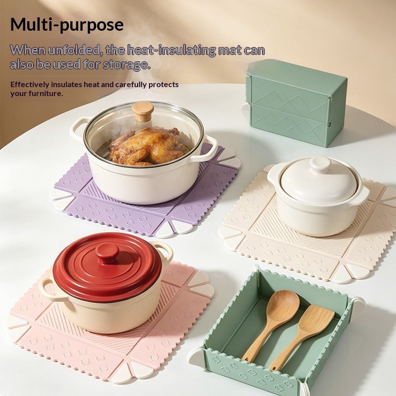 Foldable Silicone Hot Dish Placemat