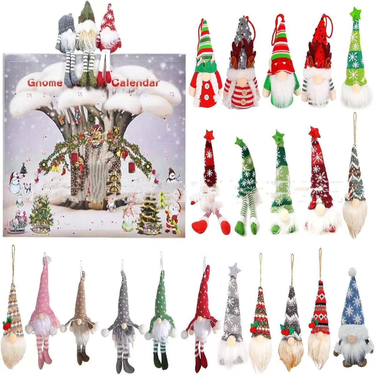 Christmas Gnome Advent Calendar