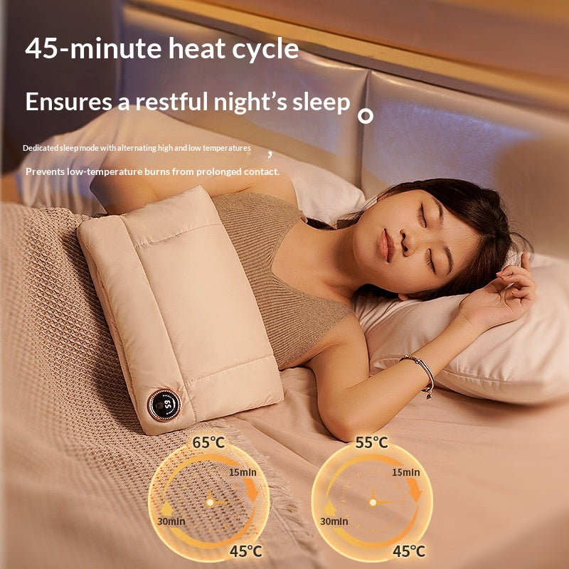USB Rechargeable Waterless Hot Water Bottle With Constant Temperature