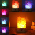 USB Himalayan Salt Crystal LED Lamp