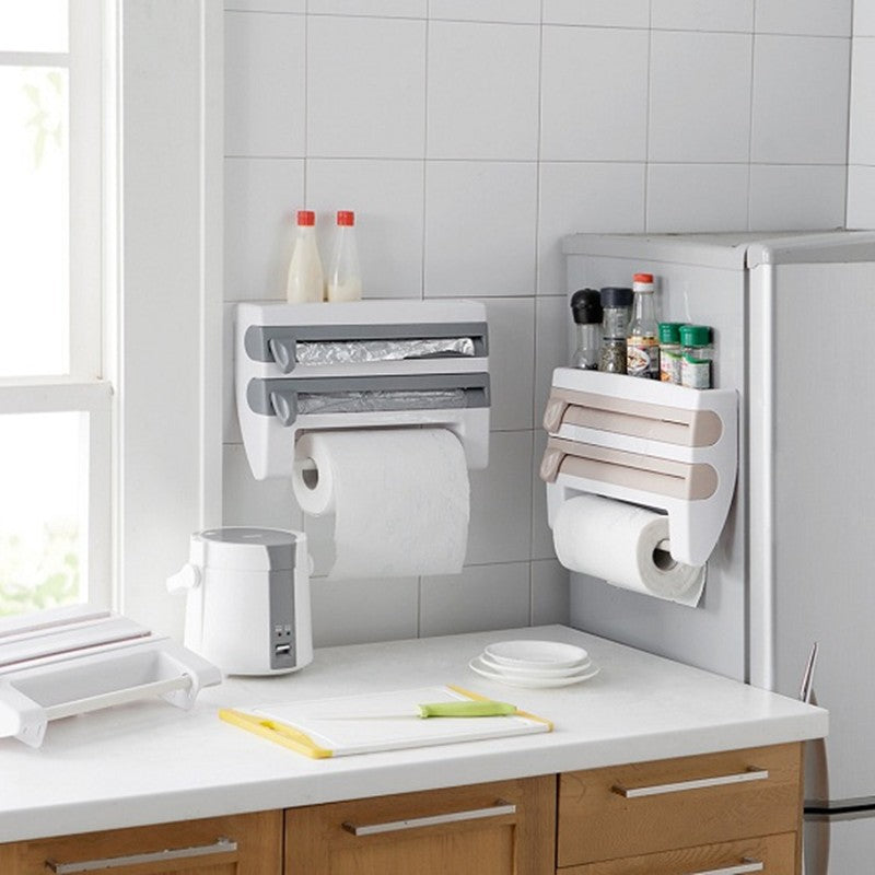 4-in-1 Kitchen Roll & Wrap Dispenser