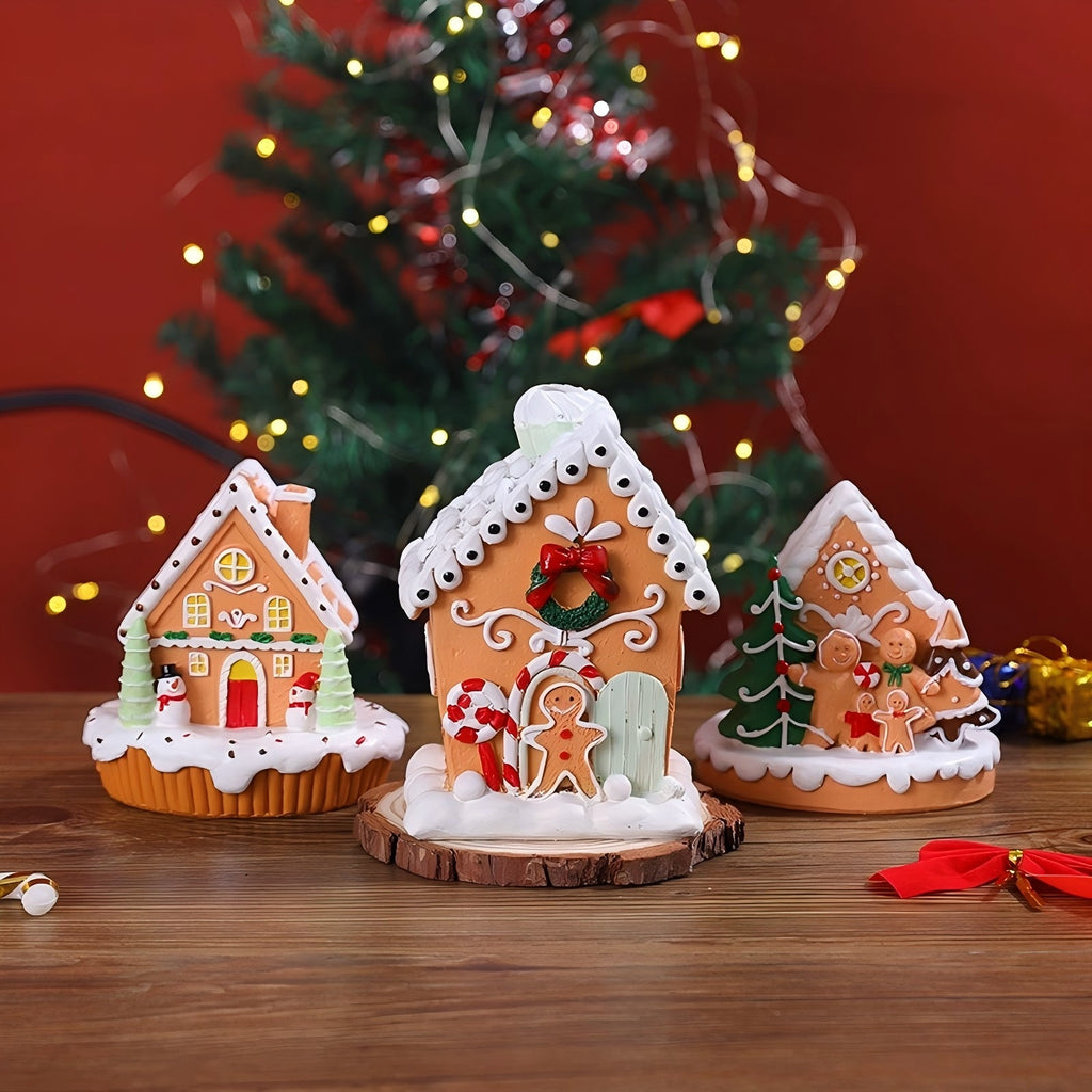 Cartoon Gingerbread Man Christmas House Decoration