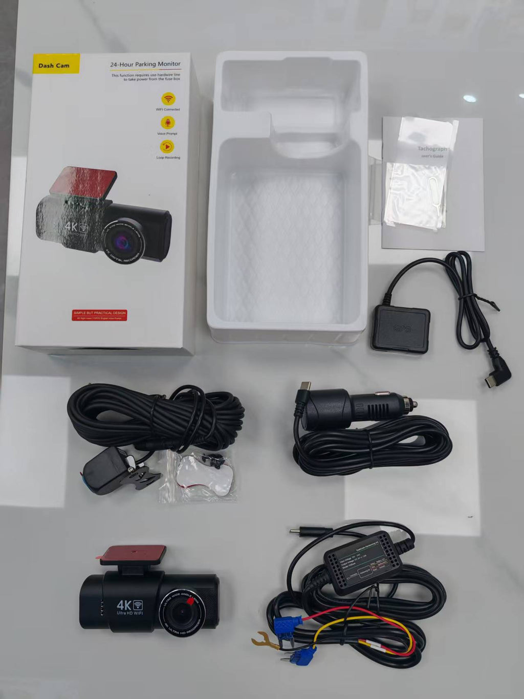 High definition Front and rear Dual Recording  WiFi Smartphone Connectivity  A Hidden In-car Dash Cam