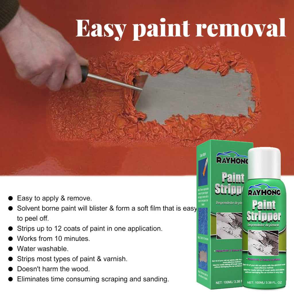 Rayhong Paint Remover, Paint Stripper For Metal Surfaces, Paint Remover, Car Wheel Cleaning And Paint Stripper.