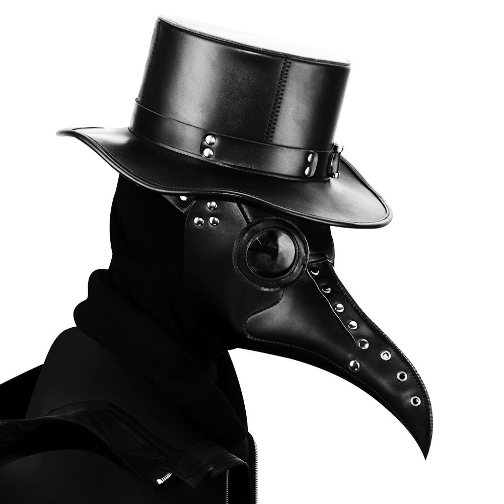 Steampunk Plague Beak Masquerade Party Mask Headgear Female