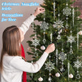 Acrylic Icicle Christmas Tree Ornaments (10 pcs)