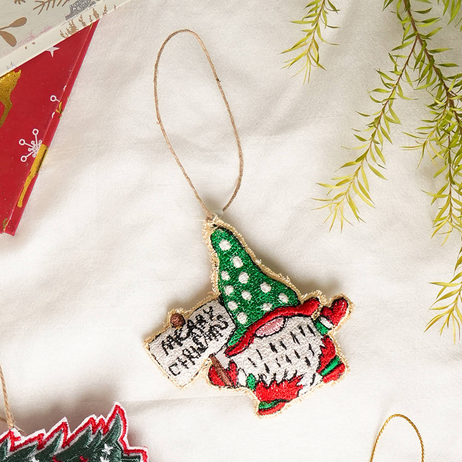 Santa Cheer Hanging Ornament