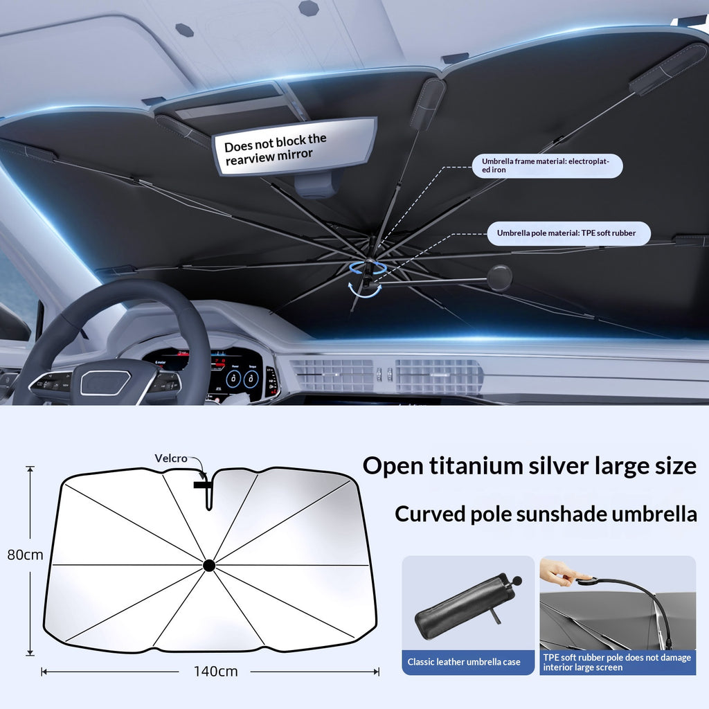Summer Car Front Windshield Sunshade