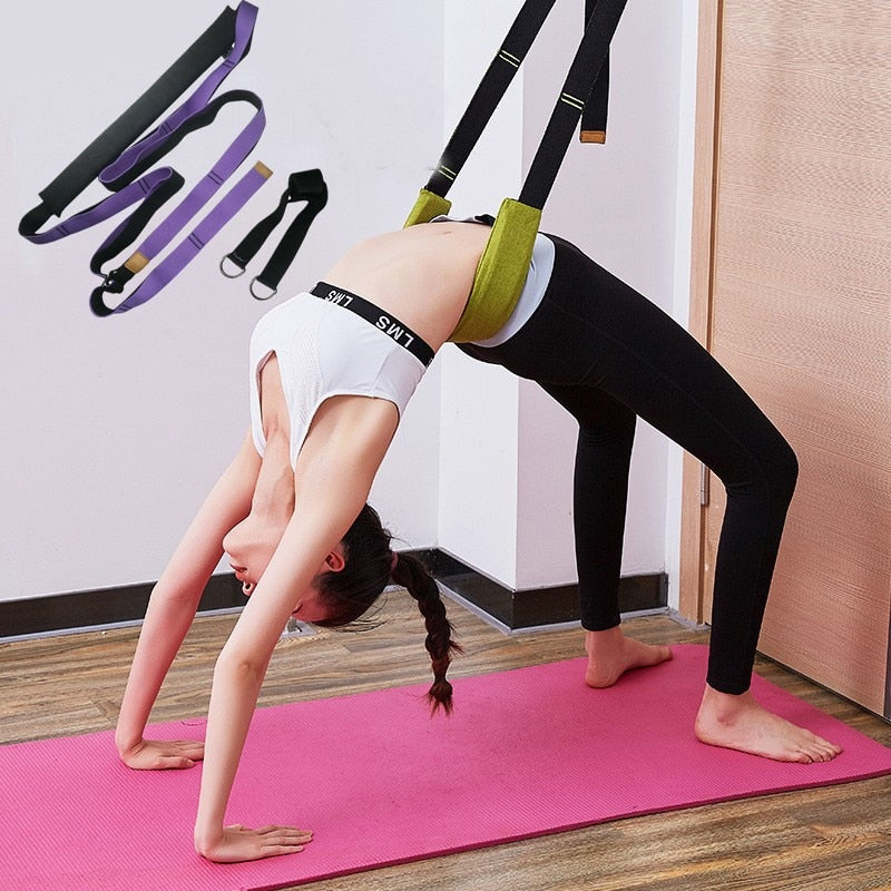 Yoga Stretching Strap Exercise Belt