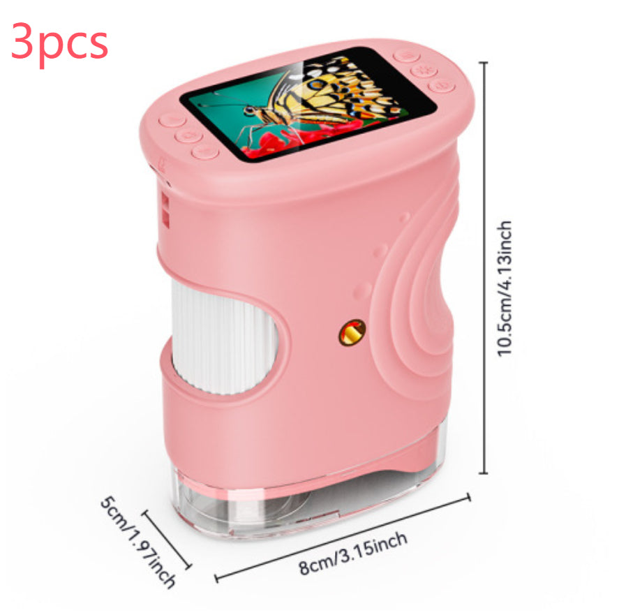 Outdoor Exploration Children's Handheld Digital Microscope