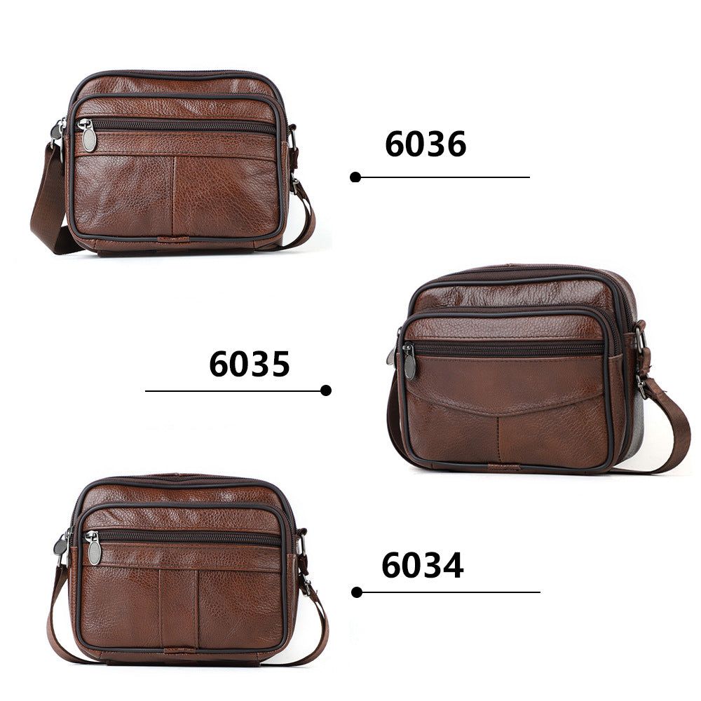 Men's Multi-Pocket Crossbody Shoulder Bag