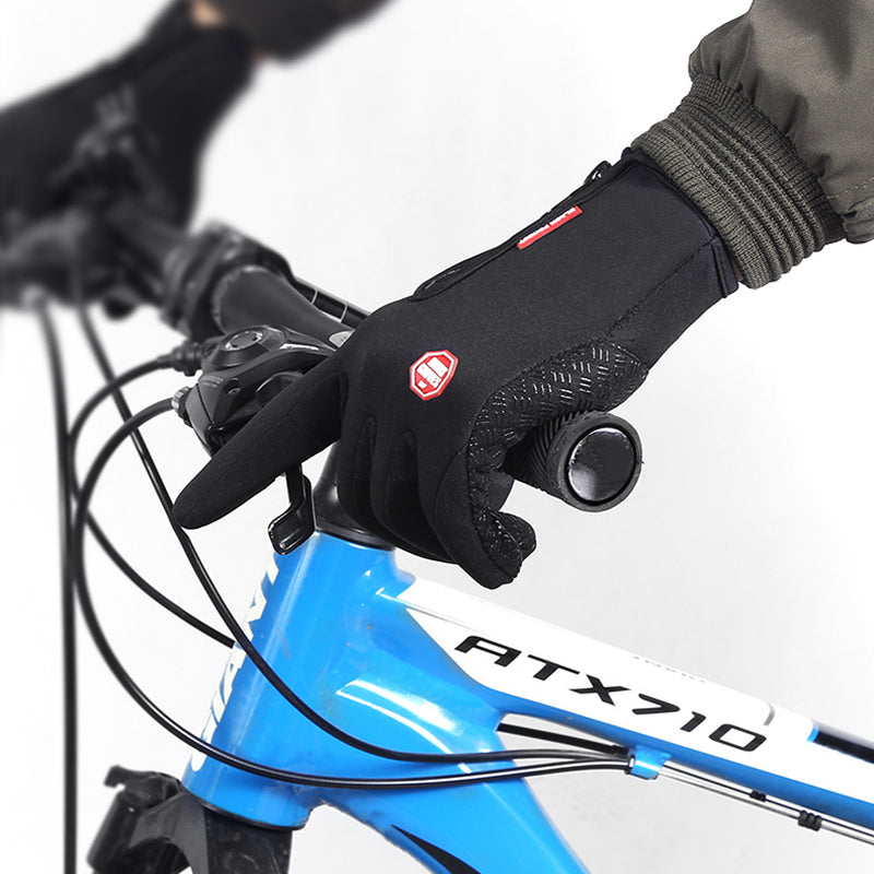 Touch-Screen Fleece Winter Gloves, Anti-Slip