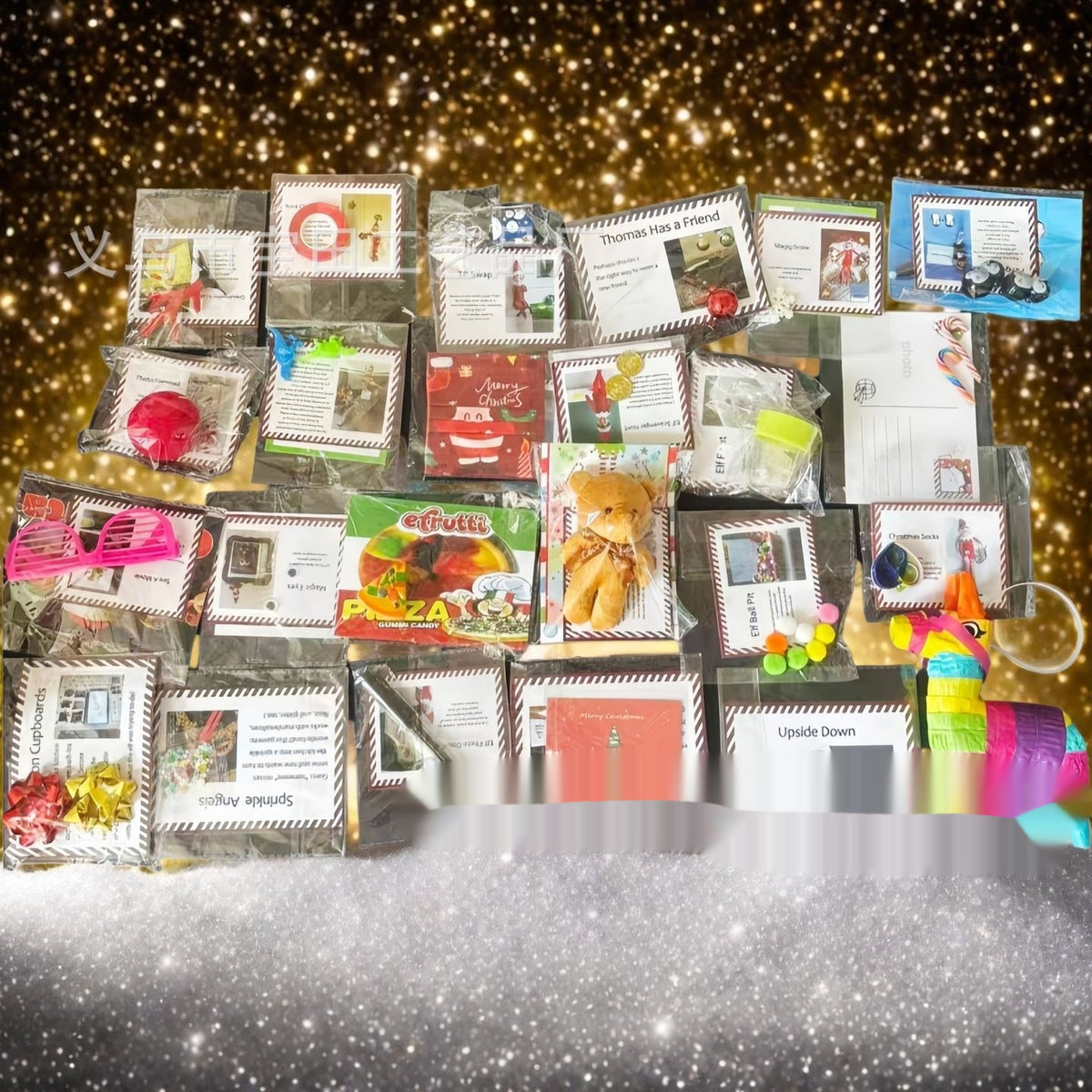 24-day Christmas Countdown Elf Gift Box