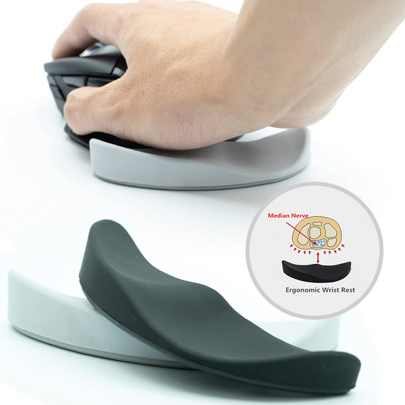 Ergonomic Silicone Gel Mouse Wrist Rest