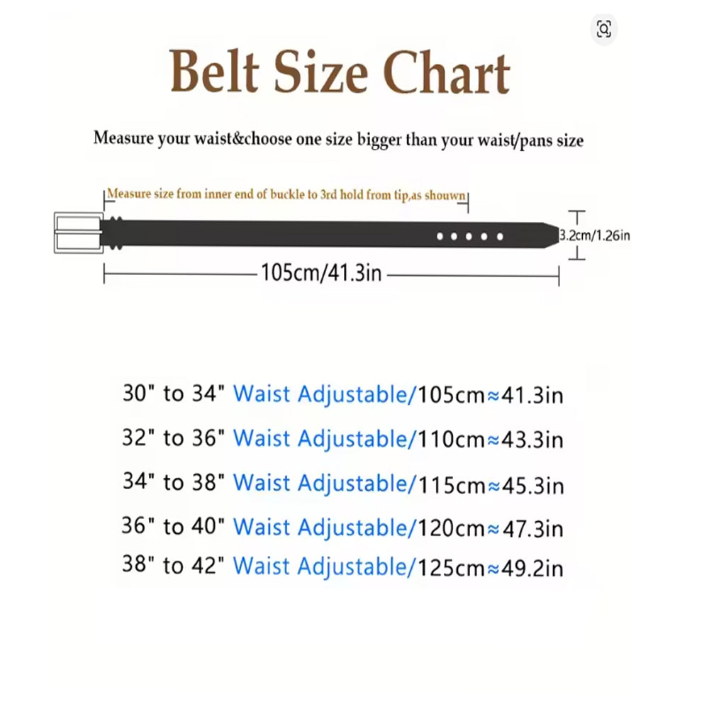 Men Belt Leather Belt For Men, Design For Formal Work Or Casual