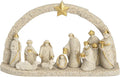 11-Piece Christmas Nativity Scene Set with Arch