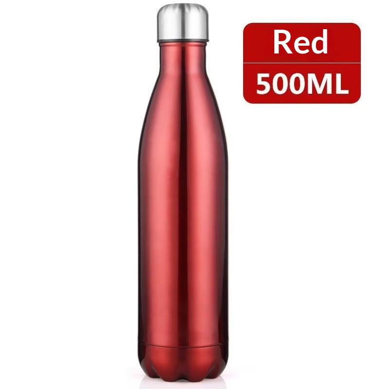 17oz Insulated Water Bottle Double Wall Vacuum Stainless Steel Water Bottles