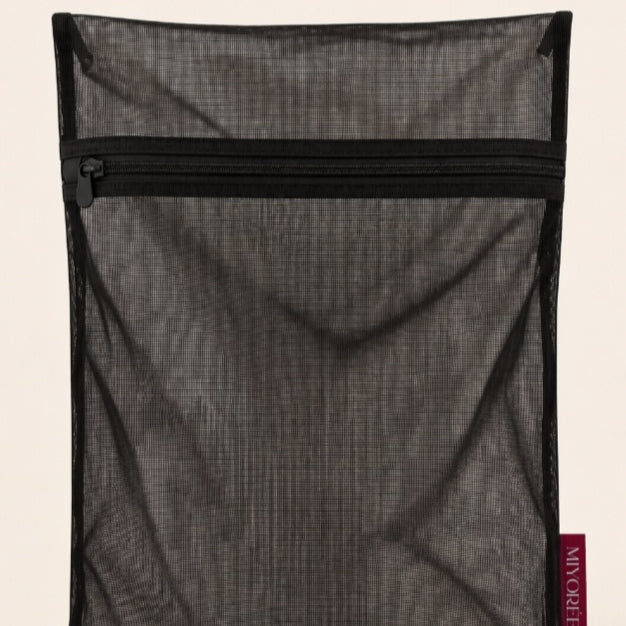 Black Mesh Laundry Bag