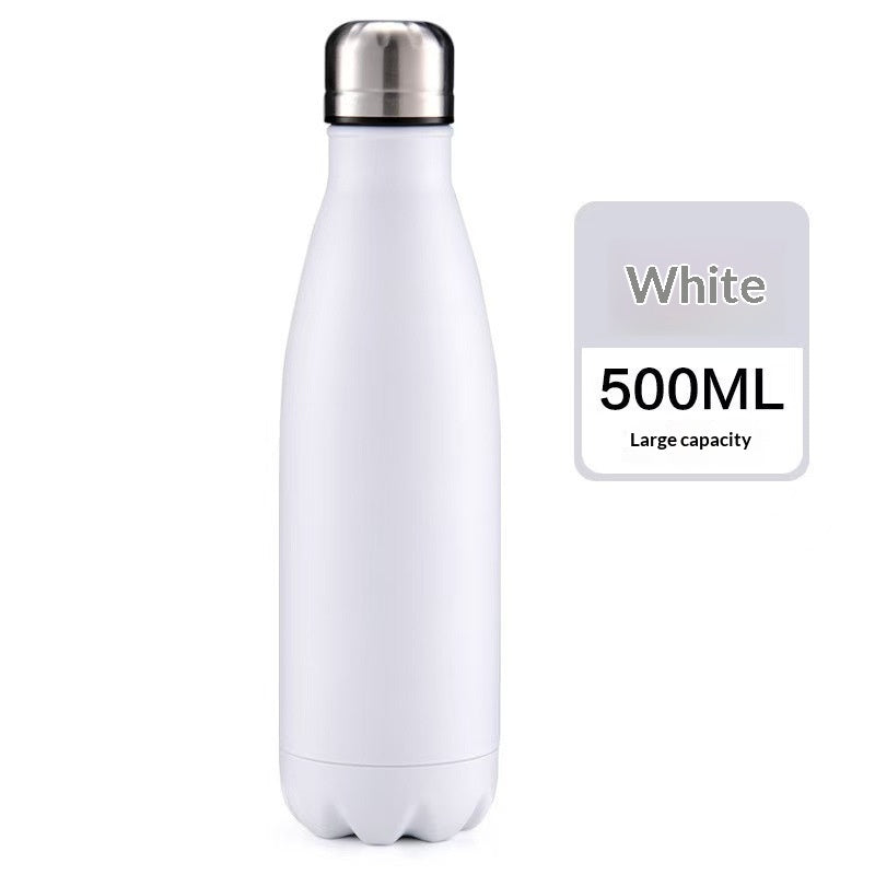 17oz Insulated Water Bottle Double Wall Vacuum Stainless Steel Water Bottles