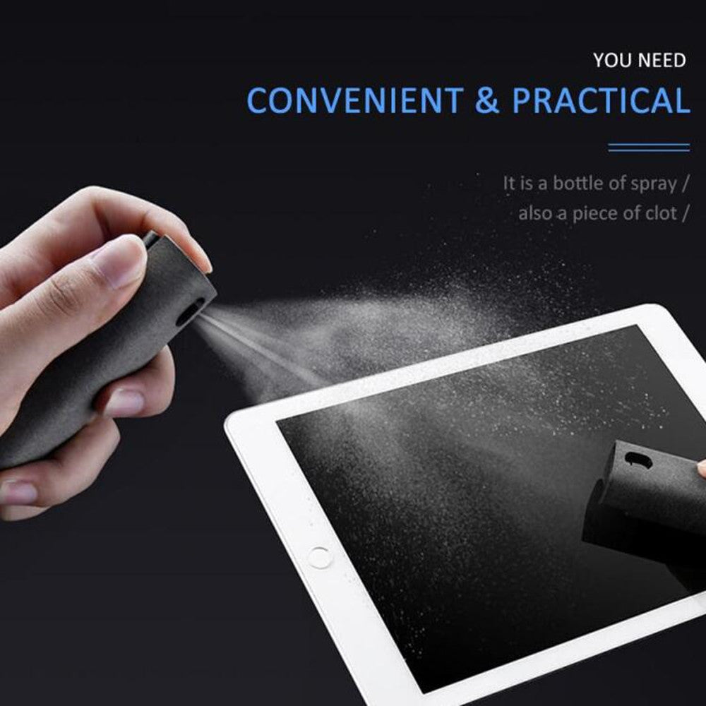 2-in-1 Screen Cleaner Spray and Microfiber Wipe