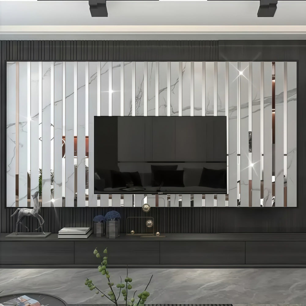 Self-Adhesive Acrylic Mirror Strip Wall Stickers