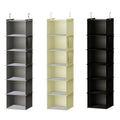 Bamboo-Reinforced Hanging Closet Organizer