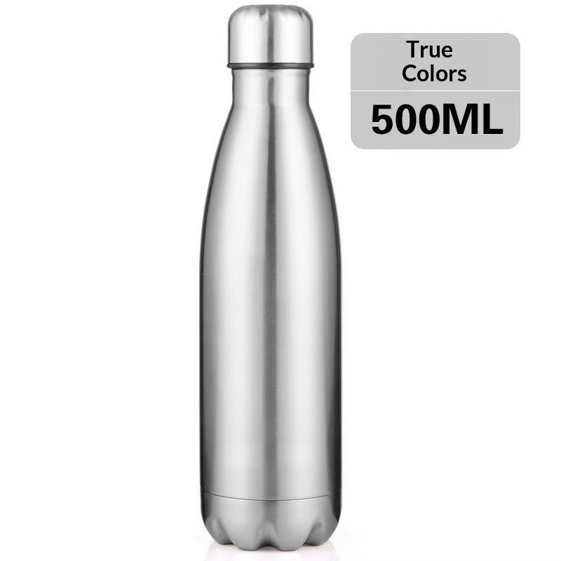 17oz Insulated Water Bottle Double Wall Vacuum Stainless Steel Water Bottles