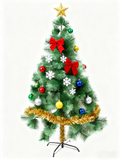 Pine Needle Artificial Christmas Tree, 180/210 cm