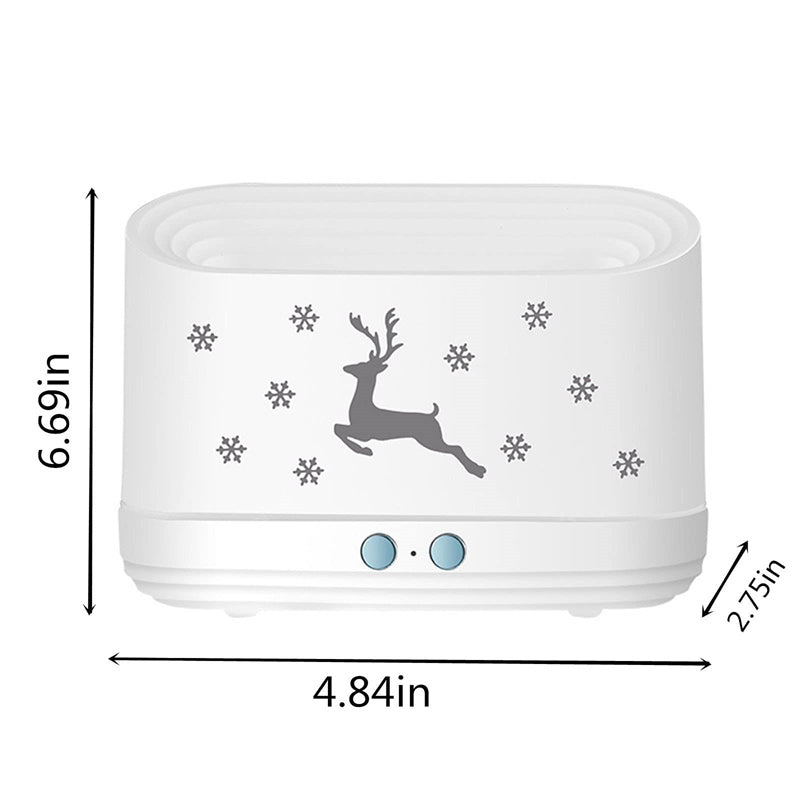 Christmas Elk Flame Diffuser & Humidifier, USB