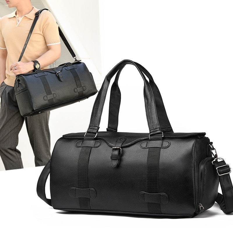 Men's Single-Shoulder Travel Tote Bag