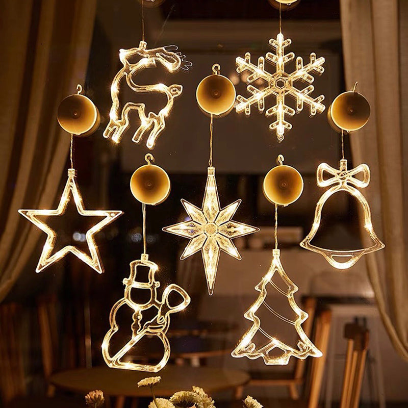 Christmas LED Suction Cup Window Lights