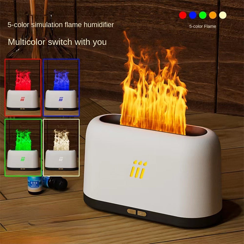 Flame Effect Aroma Diffuser Humidifier